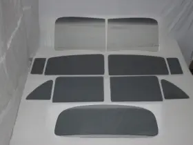 2-w1019scl Acc 1941 To 1948 Chevrolet Glass Chevy 4 Door Vent Sliding Quarter 2-w1019scl Acc 1941 To 1948 Chevrolet Glass Chevy 4 Door Vent Sliding Quarter