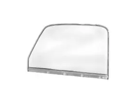 Jw75k3 Action Crash Right - Passenger Side Door Glass For 47-50 Chevy Truck