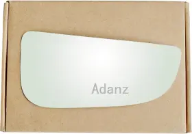 Mr07sh-1 Adanz Lower Towing Mirror Glass Fit For 2010-2023 Passenger Right Side Gray