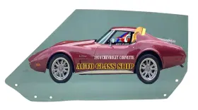 Dd05326gtn Aftermarket Products 1974-1982 Chevrolet Corvette 2d Coupe Door Front Left Glass 5holes W/o Insignia Dd05326gtn Aftermarket Products 1974-1982 Chevrolet Corvette 2d Coupe Door Front Left Glass 5holes W/o Insignia