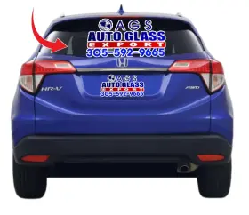 Fb26517gty Aftermarket Products 2016-2022 Honda Hr-v 4d Hatchback Back Window Heated 1holes Solar