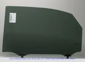 Fd24169ypy Aftermarket Products Fits Lexus Rx350/450 2010-2015 4 Dr Suv Driver Side Left Rear Door Glass
