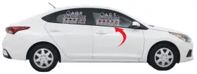 Fd27717gty Aftermarket Products 2018-2022 Hyundai Accent 4d Door Front Right Glass