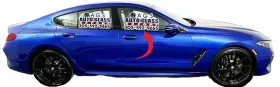 Fd28798gtn Aftermarket Products 2020-2025 Bmw 8-series Grand Coupe 4d Door Front Right