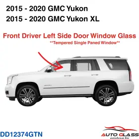 Dd12374gtn Agw Fits 2015-2020 Gmc Yukon And Xl Driver Side Left Front Door Window Glass Dd12374gtn Agw Fits 2015-2020 Gmc Yukon And Xl Driver Side Left Front Door Window Glass