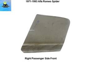 Alfa Romeo 60722657 1971 To 1993 Spider Right Front Door Glass Oem