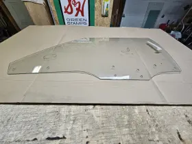 Dd4571cln Amc 1971 1972 Javelin Driver Side Door Glass Clear New Some Shelf Wear Ppg Brand