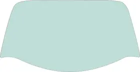 Mm1679 Amd - Auto Metal Direct 1968-70 Mopar B-body Tinted Reproduction Back Window Glass