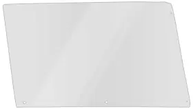 Mm3163c Amd - Auto Metal Direct 1968-72 Dodge Dart 2 Door Clear Reproduction Glass Rh
