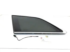43r-004343 Audi 2017-2023 Q7 Sq7 Left Driver Rear Quarter Window Glass Panel With Trim Oem