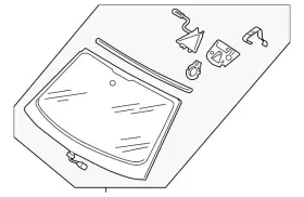 4k0-845-099-ak-nvb Audi Genuine Windshield