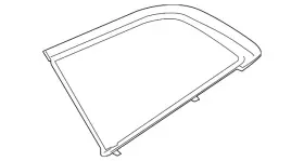 4l0-845-299-d-nvb Audi Genuine Quarter Glass 4l0-845-299-d-nvb Audi Genuine Quarter Glass
