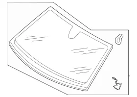 4m0-845-099-bc-nvb Audi Genuine Windshield 4m0-845-099-bc-nvb Audi Genuine Windshield