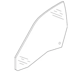 8f0-845-202-b Audi Genuine 2010-2017 - Door Glass 8f0-845-202-b Audi Genuine 2010-2017 - Door Glass