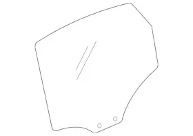 8k9-845-206-c Audi Genuine Door Glass