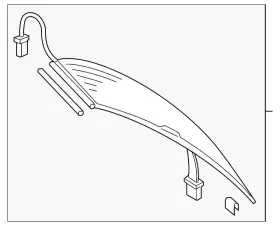 8s8-845-501-h-nvb Audi Genuine Lift Gate Glass 8s8-845-501-h-nvb Audi Genuine Lift Gate Glass