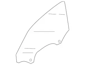 8v4-845-202-a Audi Genuine Door Glass 8v4-845-202-a Audi Genuine Door Glass