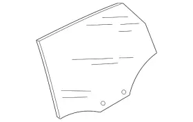 8w5-845-205-c Audi Genuine Door Glass 8w5-845-205-c Audi Genuine Door Glass