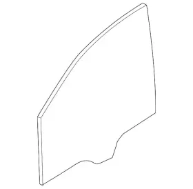 9j1-845-019-d Audi Genuine Door Glass 9j1-845-019-d Audi Genuine Door Glass
