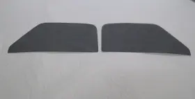 2-d3769yt Auto City Classic 1935 Chevrolet Pickup Door Glass Smoke Grey