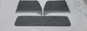 B2720syt Auto City Classic 1947 - 1950 Chev Gmc Pickup Glass Set Assembled Doors And Rear Back Custom Grey