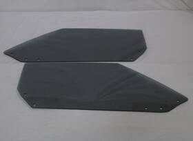 Auto City Classic Dd5325yt 1974 - 1982 Chev Corvette Coupe Door Glasses Pair Left Right Custom Grey