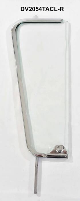 Auto City Classic V2054taclc-r 1955 - 1959 Chevy Gmc Pickup Truck Vent Window Chrome Assembly Clear Glass Right