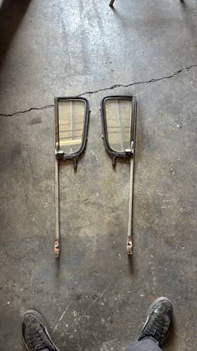Auto City Classic V2054tapcl-rl 1955 - 1959 Chevy Gmc Pickup Truck Vent Window Post Assembly Clear Glass Rh And Lh