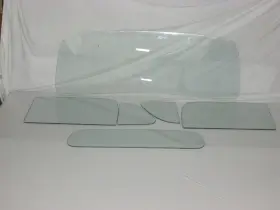 W1030scl-2pc Auto City Classic Studebaker Pickup 1941-1948 Glass Windshield Sides Rear Clear W1030scl-2pc Auto City Classic Studebaker Pickup 1941-1948 Glass Windshield Sides Rear Clear