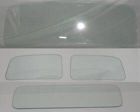 Auto City Classic W854cl 1934 Chevrolet Pickup Glass Truck Clear Windshield Grey Door Back Set