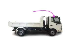 Fd22512 Bag Fits 2005-2024 Hino L/xl Series Conventional Cab Front Right Door Window Glass