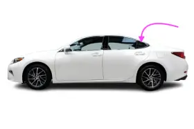Fv25780gtn Bag Fits 2013-2018 Lexus Es 300h 350 4d Sedan Rear Left Side Vent Window Glass Fv25780gtn Bag Fits 2013-2018 Lexus Es 300h 350 4d Sedan Rear Left Side Vent Window Glass