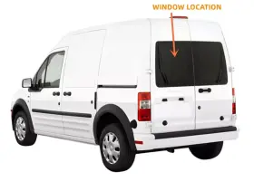 Db11733ypn Benson Fit 10-13 Ford Transit Connect Van Driver Left Rear Window Back Glass Heated Db11733ypn Benson Fit 10-13 Ford Transit Connect Van Driver Left Rear Window Back Glass Heated
