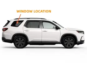 Fq30173ypn Benson Fit 2023-2025 Honda Pilot Passenger Right Side Quarter Window Glass