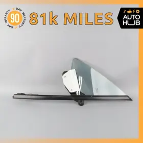 3w0837411e Bentley 03-10 Continental Gt Front Left Side Door Vent Window Glass Oem 81k