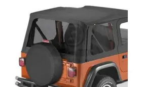 58121-35 Bestop Soft Top Windows Rear Tinted Black Diamond Fits Jeep Kit 58121-35 Bestop Soft Top Windows Rear Tinted Black Diamond Fits Jeep Kit