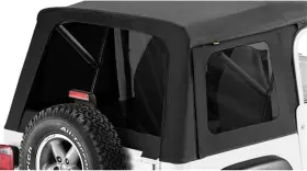 58599-15 Bestop 5859915 Black Denim Tinted Window Kit For Supertop 1976-1995 Cj7 Yj 58599-15 Bestop 5859915 Black Denim Tinted Window Kit For Supertop 1976-1995 Cj7 Yj