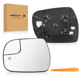 E4i1j2 Bfo Left Drive Side Rear View Mirror Glass Lens With Heated For Toyota Sienna 14-20