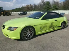277-59164l Bmw Driver Left Front Door Glass Convertible Fits 04-05 645i 604503