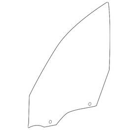 Bmw 51-33-5-a6d-9a2 Genuine Door Glass