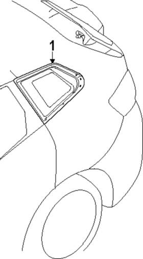 Bmw 51-37-5-a31-bf6 Genuine Quarter Glass