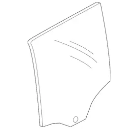 51352990300 Bmw New Genuine Side Window Green Door Re 2013-2015 Oe