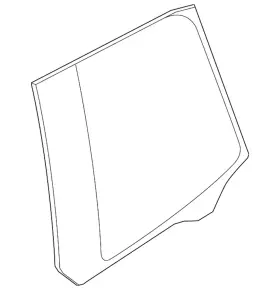 51357288186 Bmw New Genuine Side Window Green Fixed Righ 2014-2021 Oe 51357288186 Bmw New Genuine Side Window Green Fixed Righ 2014-2021 Oe