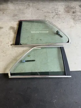 51361927088 Bmw 51361927087 E30 Coupe Pop-out Rear Vent Window Pair L R W Hinges