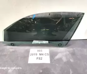 7268725 Bmw 14-20 Oem F32 F82 M4 Sedan Front Left Driver Side Window Glass Tinted Note