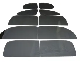 1050s Bobs Classic Auto Glass 1949 - 1959 Willys Wagon Flat Vintage New Windows Kit Station