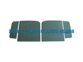 2078t-4073t Bobs Classic Auto Glass 1956 Ford F-100 Truck Vent And Door Windows Flat New Pickup