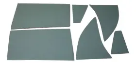 3020s Bobs Classic Auto Glass 1955 1956 Cadillac Deville 2 Door Hardtop New 2dr Flat Window