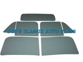 2729s Bobs Classic Auto Glass 4241s 2728s 4242s 1948 - 1953 Dodge Inch B Series Pickup Truck Vented Flat Windows