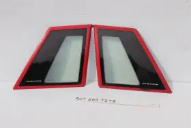 E7zz6629710a Bull Dawg 87-93 Ford Mustang Fox Body Foxbody Coupe Rear 1/4 Glass Set L&r